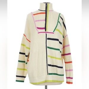 STAUD Hampton Sweater in rainbow